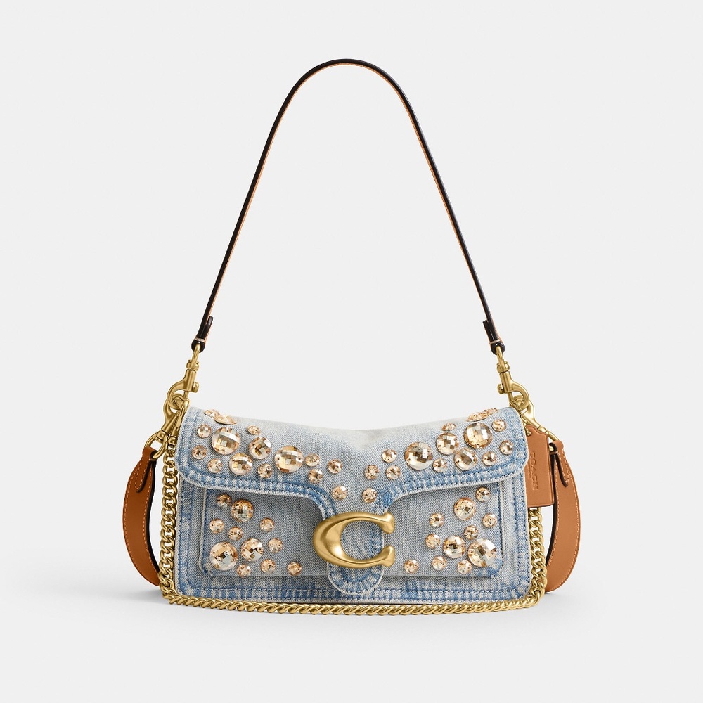 Coach Tabby Shoulder Bag 26 With Crystal NEW